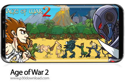 دانلود Age of War 2 v1.6.2 + Mod - بازی موبایل عصر جنگ 2