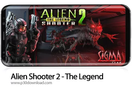 دانلود Alien Shooter 2 - The Legend v2.4.5 + Mod - بازی موبایل تیرانداز بیگانه 2