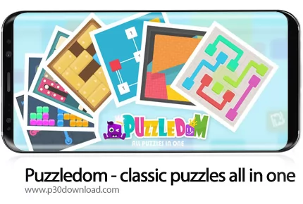 دانلود Puzzledom - classic puzzles all in one v8.0.2 + Mod - بازی موبایل مجموعه بازی های پازلی