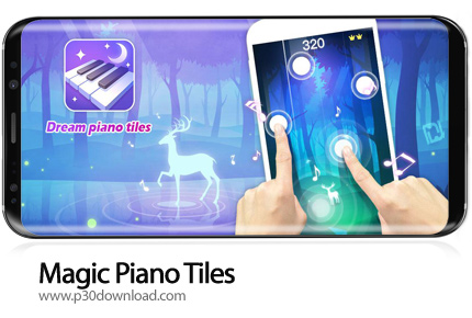 دانلود Magic Piano Tiles v1.64.0 + Mod - بازی موبایل پیانو جادویی 2018