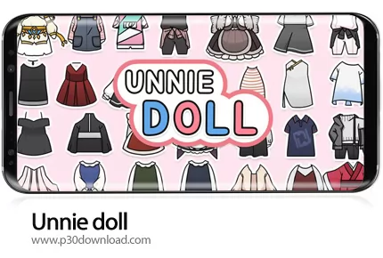 دانلود Unnie doll v4.6.6 + Mod - بازی موبایل آنی کوچولو