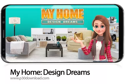 دانلود My Home: Design Dreams v1.0.390 + Mod - بازی موبایل خانه من: طراحی رویایی