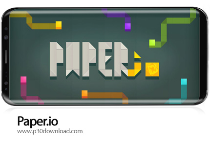 دانلود Paper.io v3.7.10 + Mod - بازی موبایل کاغذهای مکعبی