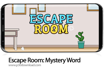دانلود Escape Room: Mystery Word v1.5.1 + Mod - بازی موبایل فرار از اتاق