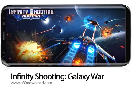 دانلود Infinity Shooting: Galaxy War v2.2.3 + Mod - بازی موبایل نبرد در کهکشان