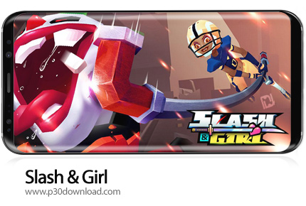 دانلود Slash & Girl v1.0 + Mod - بازی موبایل دختر سریع