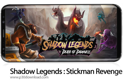 دانلود Shadow Legends: Stickman Revenge v1.2.6 + Mod - بازی موبایل افسانه سایه ها: انتقام استیکمن