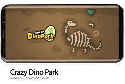 دانلود Crazy Dino Park v1.66 + Mod - بازی موبایل پارک دایناسورهای دیوانه