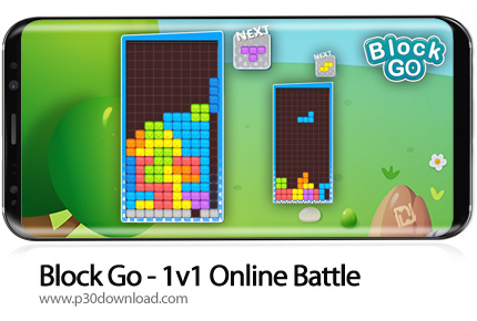 دانلود Block Go - 1v1 Online Battle v1.1 - بازی موبایل حرکت بلوک ها