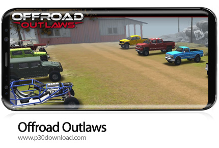دانلود Offroad Outlaws v4.8.5 + Mod - بازی موبایل آفرود قانون گریز
