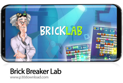 دانلود Brick Breaker Lab v1.3.2 + Mod - بازی موبایل آزمایشگاه شکستن آجر