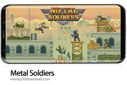 دانلود Metal Soldiers v1.0.12 + Mod - بازی موبایل سربازان آهنین