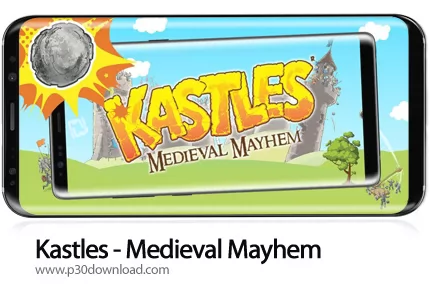 دانلود Kastles - Medieval Mayhem v1.4 + Mod - بازی موبایل نابودی قلعه ها