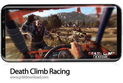 دانلود Death Climb Racing-Popular walking ZOMBIE road war v1.1.2 + Mod - بازی موبایل صعود مرگبار