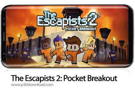 دانلود The Escapists 2: Pocket Breakout v1.3.567488 + Mod - بازی موبایل واقع گریز 2