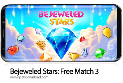 دانلود Bejeweled Stars: Free Match 3 v2.30.1 + Mod - بازی موبایل ستاره های درخشان