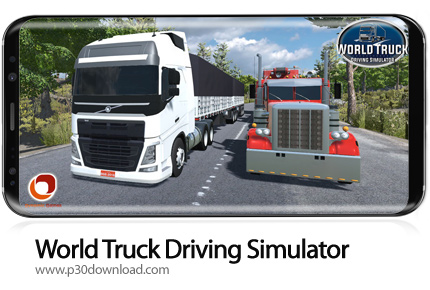 دانلود World Truck Driving Simulator v1.213 + Mod - بازی موبایل شبیه ساز تریلی