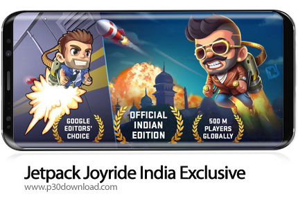 دانلود Jetpack Joyride India Exclusive - Action Game v23.10160 + Mod - بازی موبایل پرواز با موتور جت