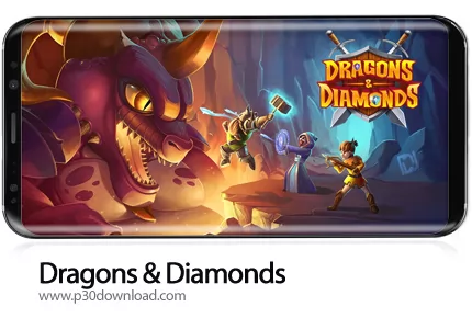 دانلود Dragons & Diamonds v1.11.11 + Mod - بازی موبایل اژادر و الماس ها