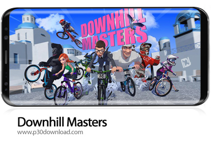 دانلود Downhill Masters v1.0.53 + Mod - بازی موبایل استادان سراشیبی