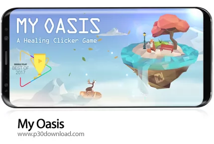 دانلود My Oasis - Calming and Relaxing Incremental Game v2.46.1 + Mod - بازی موبایل آبادی من