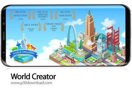 دانلود World Creator - 2048 Puzzle & Battle v4.0.4 + Mod - بازی موبایل سازنده جهان: پازل 2048
