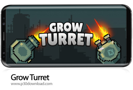 دانلود Grow Turret v7.6.5 + Mod - بازی موبایل برج دفاعی متحرک