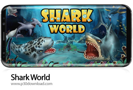 دانلود Shark World v12.31 + Mod - بازی موبایل دنیای کوسه ها