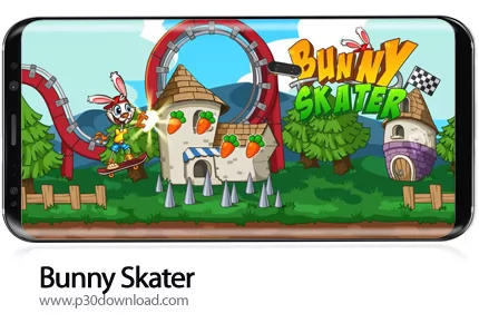 دانلود Bunny Skater v1.7 + Mod - بازی موبایل خرگوش اسکیت باز