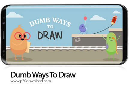 دانلود Dumb Ways To Draw v4.9.8 + Mod - بازی موبایل روش های احمقانه برای زنده موندن