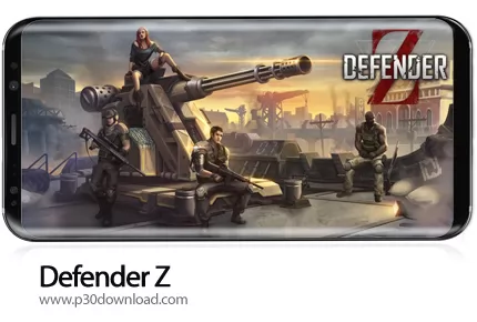 دانلود Defender Z v1.1.20 + Mod - بازی موبایل دفاع در برابر زامبی ها