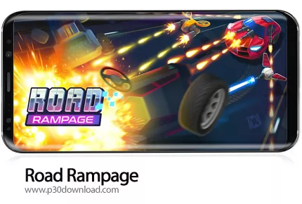 دانلود Road Rampage: Racing & Shooting to Revenge v4.5.1 ~ 2 + Mod - بازی موبایل خشم جاده