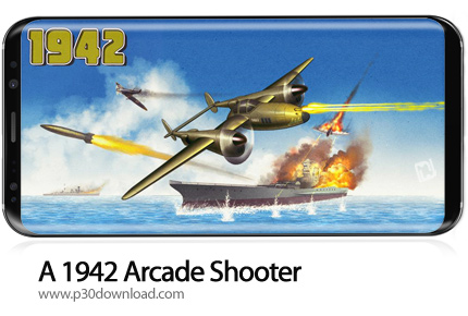 دانلود A 1942 Arcade Shooter v3.84 + Mod - بازی موبایل آرکید شوتر 1942