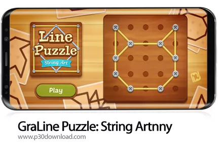 دانلود Line Puzzle: String Art v21.0406.00 + Mod - بازی موبایل پازل خطی