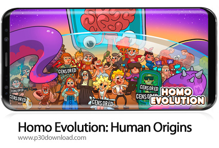 دانلود Homo Evolution: Human Origins v1.5.15 + Mod - بازی موبایل تکامل انسان