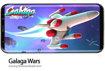 دانلود Galaga Wars v3.3.1.1003 + Mod - بازی موبایل جنگ های گالاگا