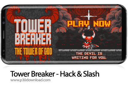 دانلود Tower Breaker - Hack & Slash v1.31.4 + Mod - بازی موبایل در هم شکننده برج
