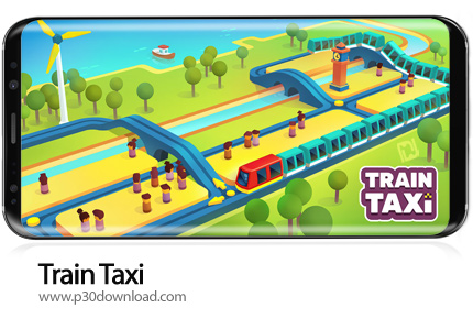 دانلود Train Taxi v1.4.7 + Mod - بازی موبایل قطار شهری