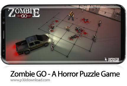 دانلود Zombie GO - A Horror Puzzle Game v1.07 + Mod - بازی موبایل زامبی