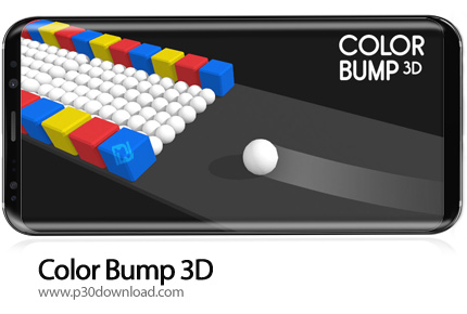دانلود Color Bump 3D v3.3.0 + Mod - بازی موبایل ضربات رنگی