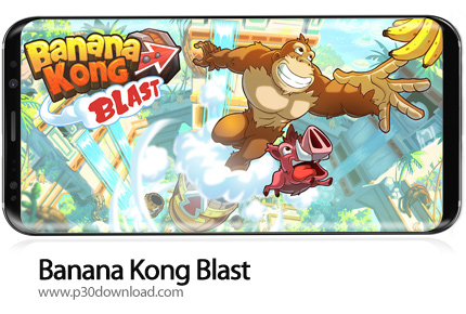 دانلود Banana Kong Blast v1.0.12 + Mod - بازی موبایل انفجار موز کونگ