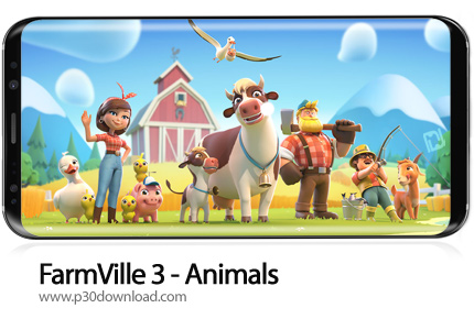 دانلود FarmVille 3 - Animals v1.8.15142 + Mod - بازی موبایل دهکده مزرعه داری 3