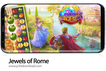 دانلود Jewels of Rome: Match gems to restore the city v1.23.2302 + Mod - بازی موبایل جواهرات روم