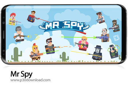 دانلود Mr Spy - Mr Bullet Superhero Adventure v0.5.3 + Mod - بازی موبایل آقای جاسوس