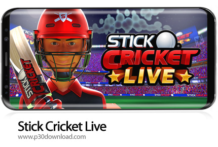 دانلود Stick Cricket Live v1.7.10 + Mod - بازی موبایل کریکت زنده