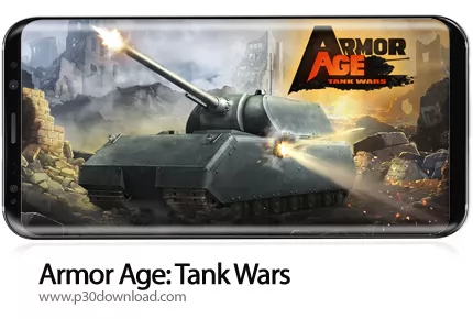 دانلود Armor Age: Tank Wars -- WW2 Platoon Battle Tactics v1.18.311 + Mod - بازی موبایل عصر زره پوش 