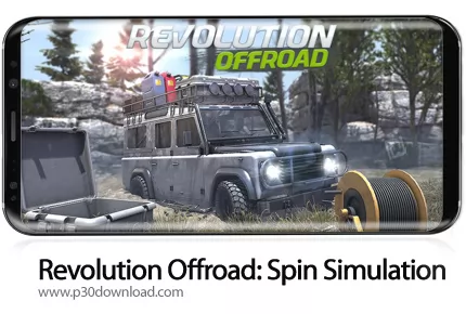 دانلود Revolution Offroad: Spin Simulation v1.1.5 + Mod - بازی موبایل رانندگی آفرود