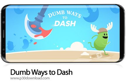 دانلود Dumb Ways to Dash v1.5 + Mod - بازی موبایل روش های احمقانه برای مسابقه