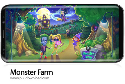 دانلود Monster Farm: Happy Ghost Village & Witch Mansion v1.71 + Mod - بازی موبایل مزرعه هیولاها