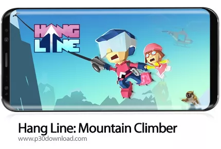 دانلود Hang Line: Mountain Climber v1.7.7 + Mod - بازی موبایل ماموریت نجات کوهستان